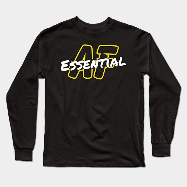 design essential af best Long Sleeve T-Shirt by uthill